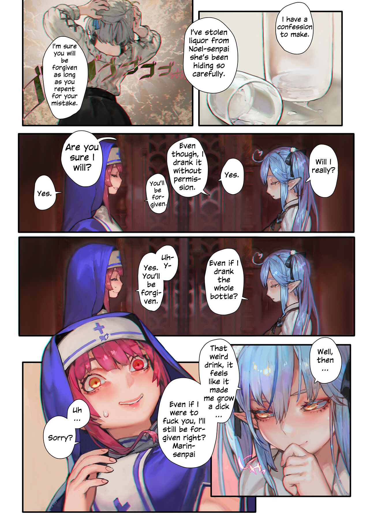 Hentai Manga Comic-Marine's Confessional Codependency-Read-3